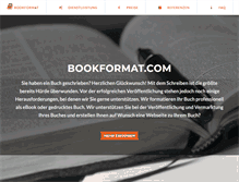 Tablet Screenshot of bookformat.com
